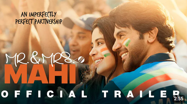 Mr & Mrs Mahi Trailer